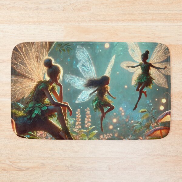 Item preview, 3 fairies in the forest designed and sold by ValerieStOnge.