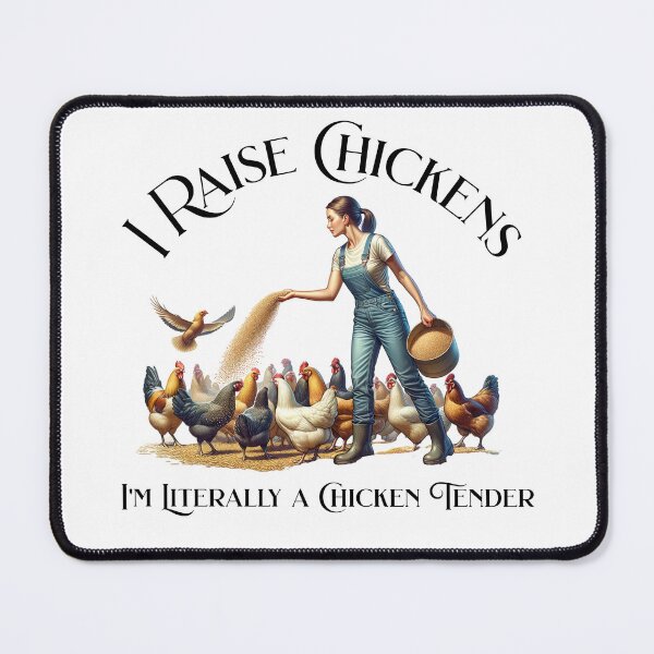 Item preview, I raise chickens, I'm literally a chicken tender designed and sold by absurditeestore.
