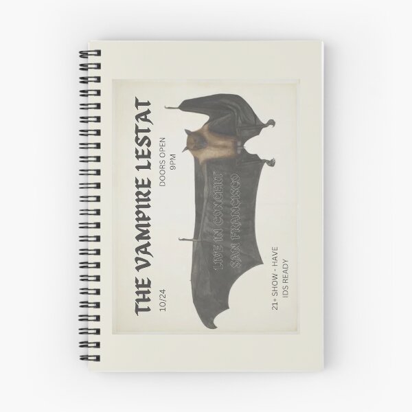 Item preview, The Vampire Lestat Concert Flier designed and sold by bookfiles.