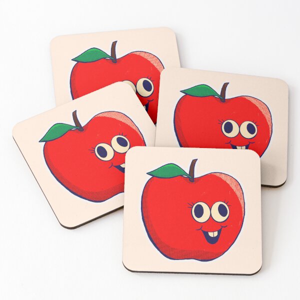 Item preview, smiling apple designed and sold by zoemei.