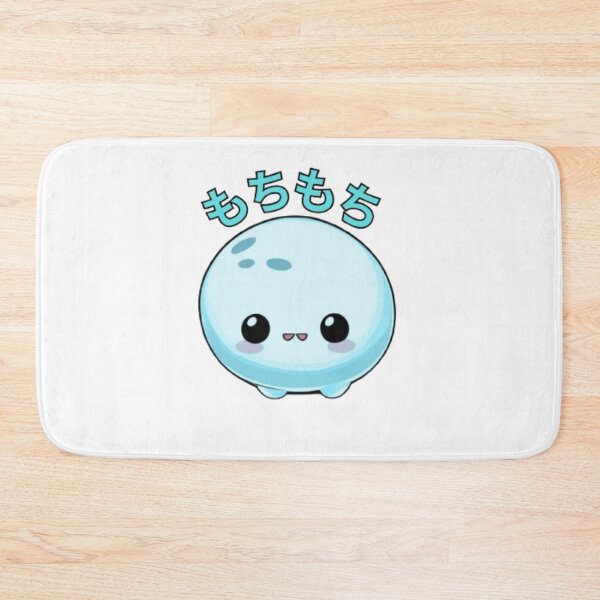 Item preview, Cute Mochi Sticker Blue – Kawaii Squishy Japanese Food Art for Laptops, Water Bottles, and Journals designed and sold by MarkLines.