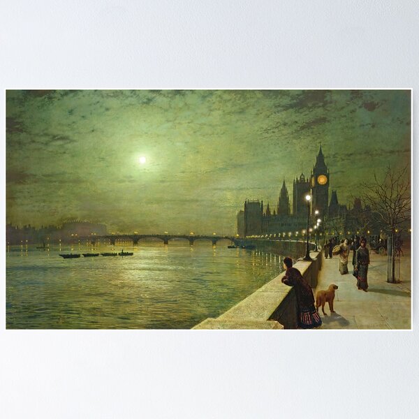 Item preview, Reflections on the Thames, Westminster designed and sold by Craphe.