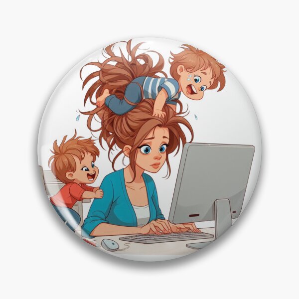 Item preview, Working mom designed and sold by coloursforkids.