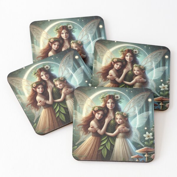 Item preview, Fairy mother with daughters designed and sold by ValerieStOnge.