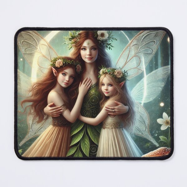 Item preview, Fairy mother with daughters designed and sold by ValerieStOnge.