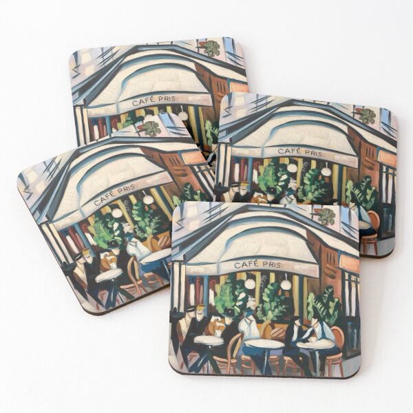 Item preview, Parisian Café Bliss – Capturing the Heart of French Leisure. Art By Carraann  designed and sold by CARRAANN.