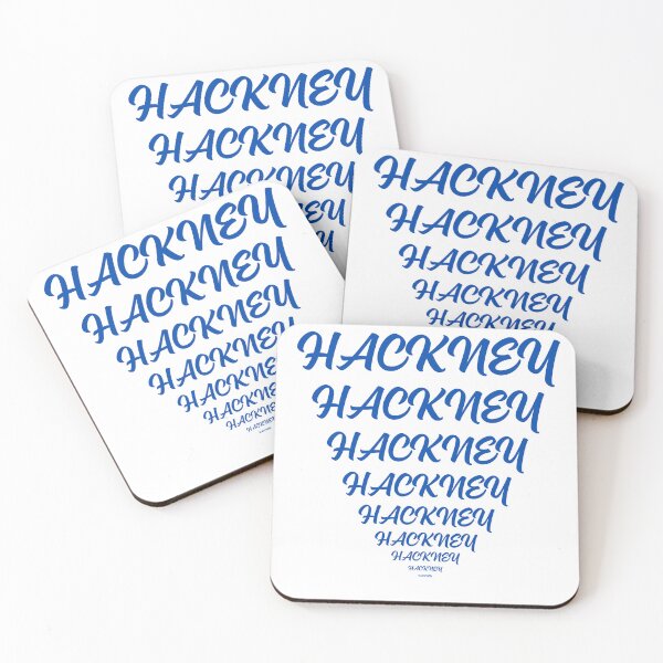Item preview, Hackney in blue designed and sold by VannyBeeArt.
