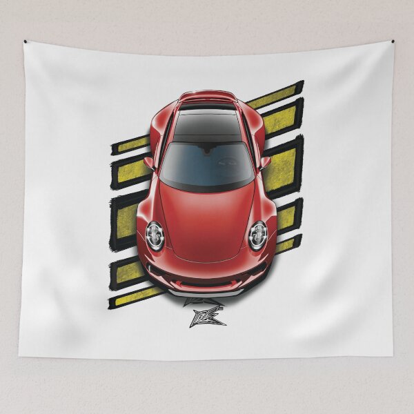 Item preview, 911 992 widebody red designed and sold by NaquashM.