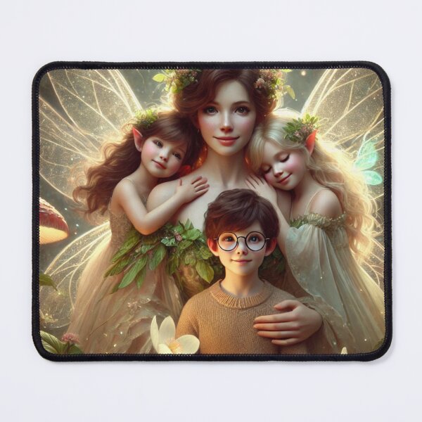 Item preview, Fairy mother with son and daughters designed and sold by ValerieStOnge.