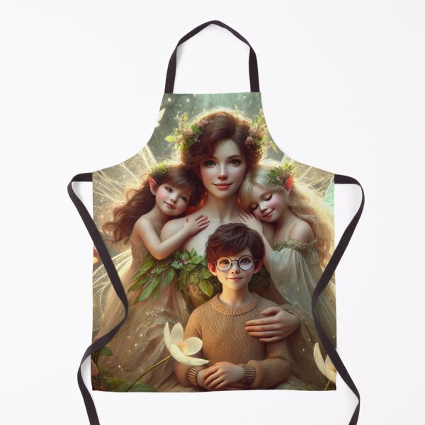 Item preview, Fairy mother with son and daughters designed and sold by ValerieStOnge.