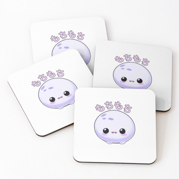 Item preview, Cute Mochi Sticker – Kawaii Squishy Japanese Food Art for Laptops, Water Bottles, and Journals Purple designed and sold by MarkLines.