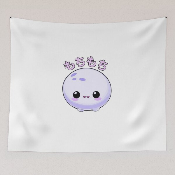 Item preview, Cute Mochi Sticker – Kawaii Squishy Japanese Food Art for Laptops, Water Bottles, and Journals Purple designed and sold by MarkLines.