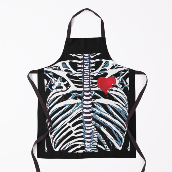 Item preview, Skeleton Rib Cage Funny T-Shirt Heart Rib Cage X-Ray T-Shirt designed and sold by Organic-Trendy.