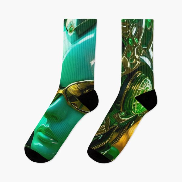 Item preview, Jade Cyborg Dreams - Sci Fi Art concept designed and sold by Delerat7.