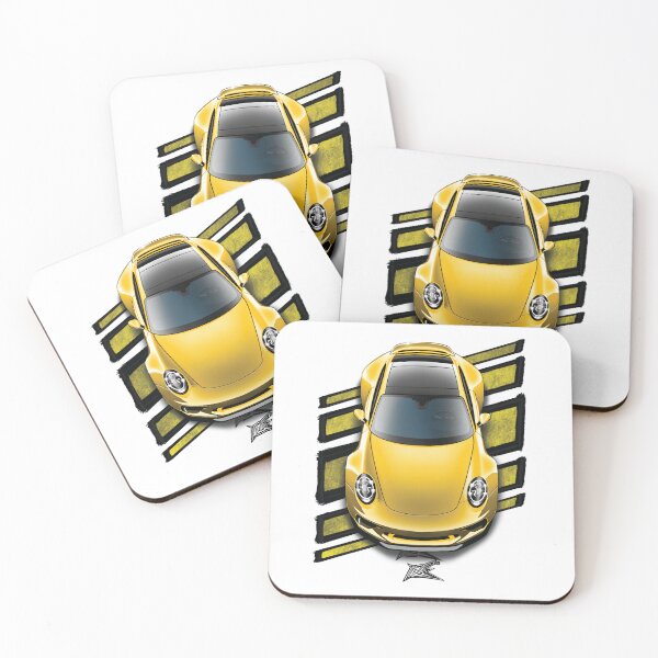 Item preview, 911 992 de fuselaje ancho de color amarillo designed and sold by NaquashM.