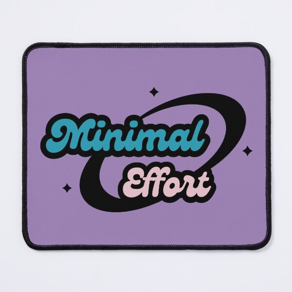 Item preview, Minimal Effort  designed and sold by ZuzDoesDesigns.