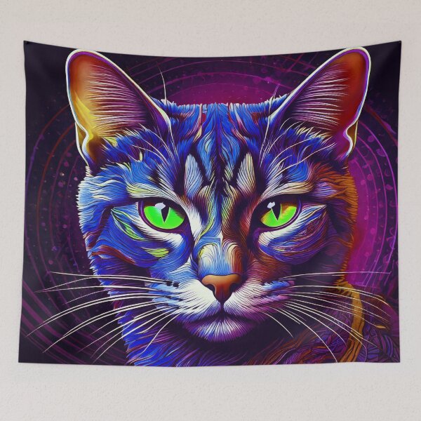 Item preview, Cat intensity! designed and sold by oliviasphotos.