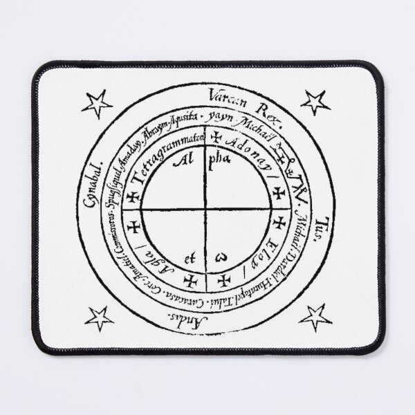 Item preview, Heptameron Magic Circle for Protection designed and sold by Earth Nature Creations.