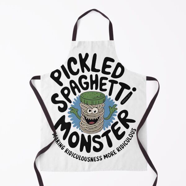 Item preview, Pickled Spaghetti Monster (Black Text) designed and sold by TrueElevation.