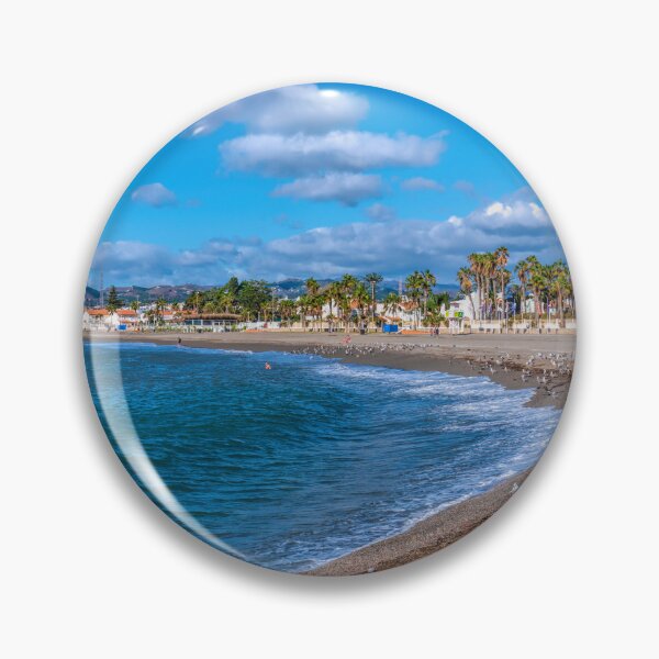 Item preview, Torre Del Mar Beach Spain Costa del Sol designed and sold by acceleratorhams.