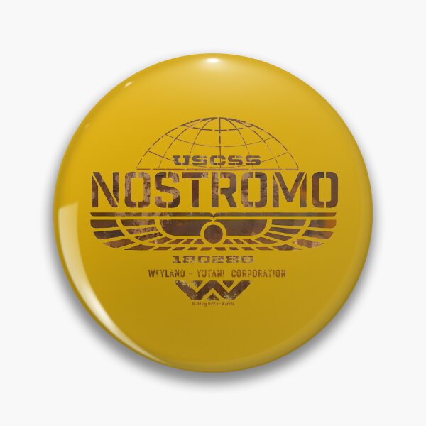 Item preview, Nostromo/Weyland Distressed logo design designed and sold by Iiswaz.