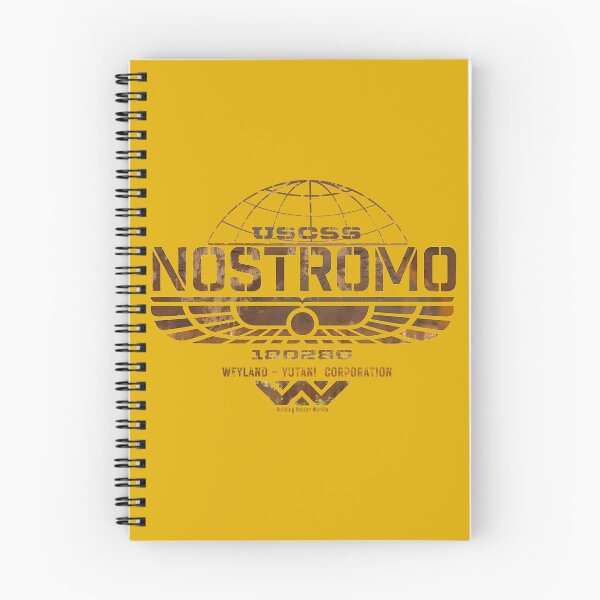 Item preview, Nostromo/Weyland Distressed logo design designed and sold by Iiswaz.