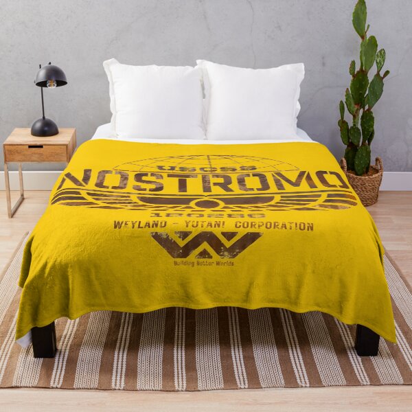 Item preview, Nostromo/Weyland Distressed logo design designed and sold by Iiswaz.