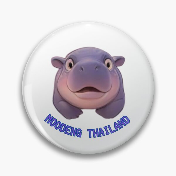 Item preview, Hello Moodeng - Adorable Hippo from Thailand designed and sold by PattyShop888.