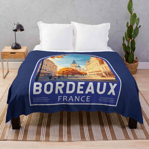 Item preview, Bordeaux France Travel Art Emblem designed and sold by KrisSidDesigns.