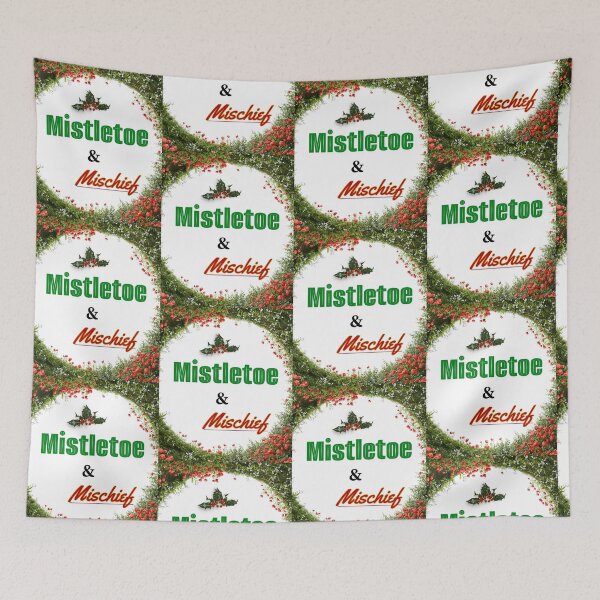 Item preview, Mistletoe and Mischief funny. designed and sold by Artsy BE.