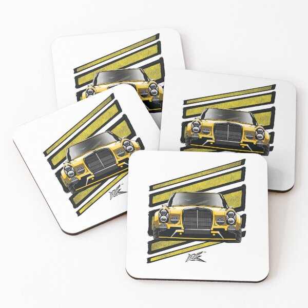 Item preview, 300 sel wide body yellow  designed and sold by NaquashM.