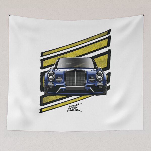 Item preview, 300 sel wide body blue  designed and sold by NaquashM.