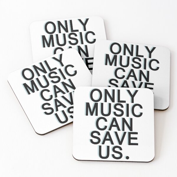 Item preview, Only Music Can Save Us. designed and sold by designing01Ar3.