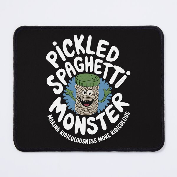 Item preview, Copy of Pickled Spaghetti Monster (White Text) designed and sold by TrueElevation.