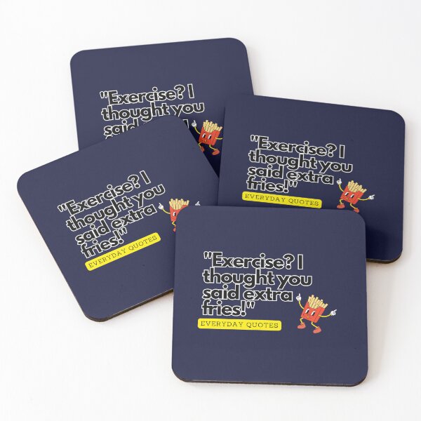 Item preview, everyday quotes meme about exersice designed and sold by LoveDaisyShop.