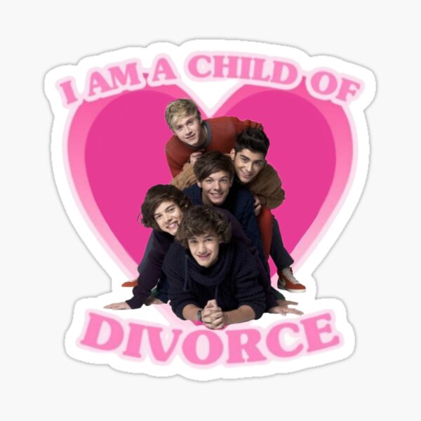 Artikel-Vorschau von Ich bin ein Scheidungskind von One Direction 1D, designt und verkauft von hotpeople.