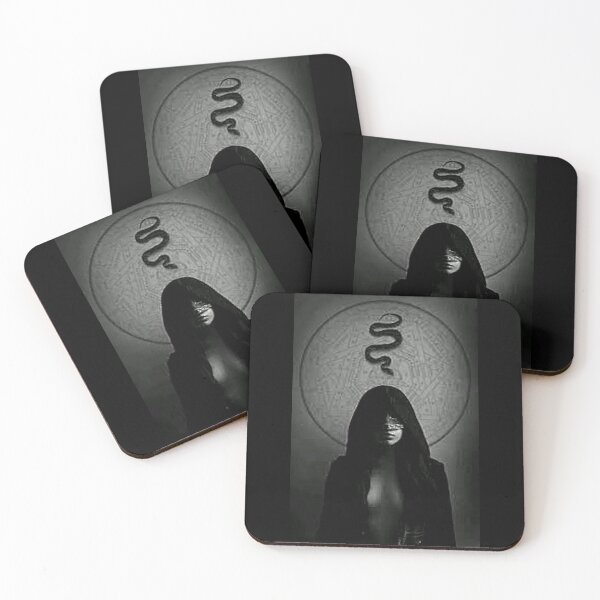 Item preview, Lilith Dark Goddess - Vintage Black & White Print designed and sold by Earth Nature Creations.