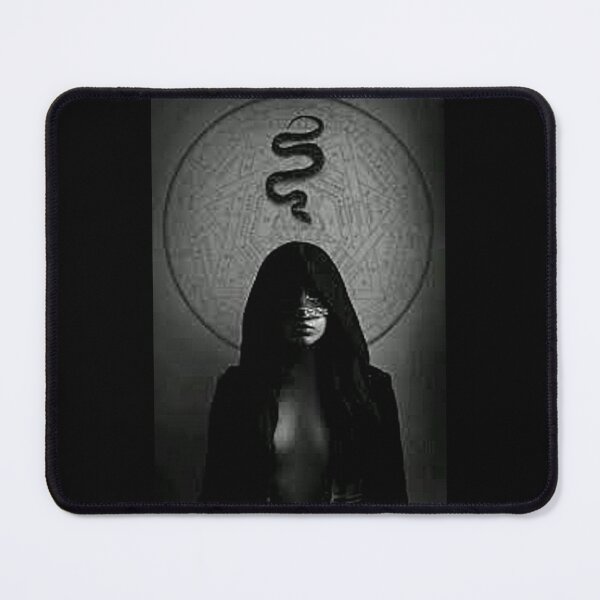 Item preview, Lilith Dark Goddess - Vintage Black & White Print designed and sold by Earth Nature Creations.