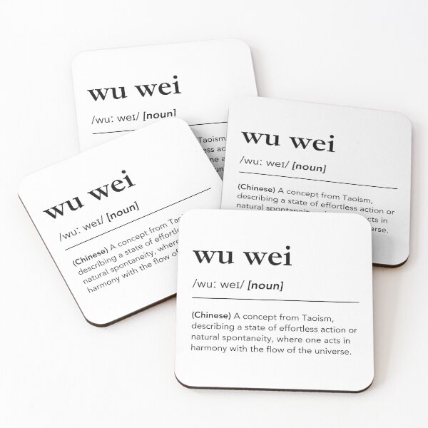 Item preview, Wu Wei Definition, Meaning of Wu Wei designed and sold by lagunaklein.
