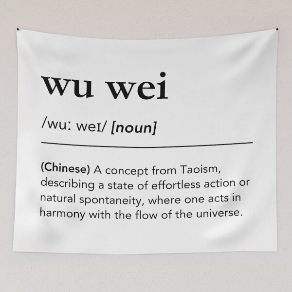 Item preview, Wu Wei Definition, Meaning of Wu Wei designed and sold by lagunaklein.