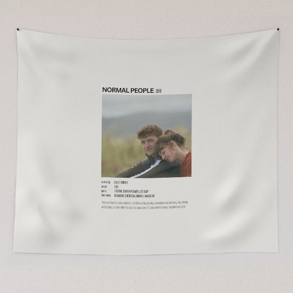 Item preview, Normal People - Sally Rooney Poster designed and sold by BasicArtChick.