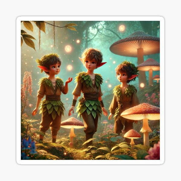 Item preview, 3 elves kids designed and sold by ValerieStOnge.