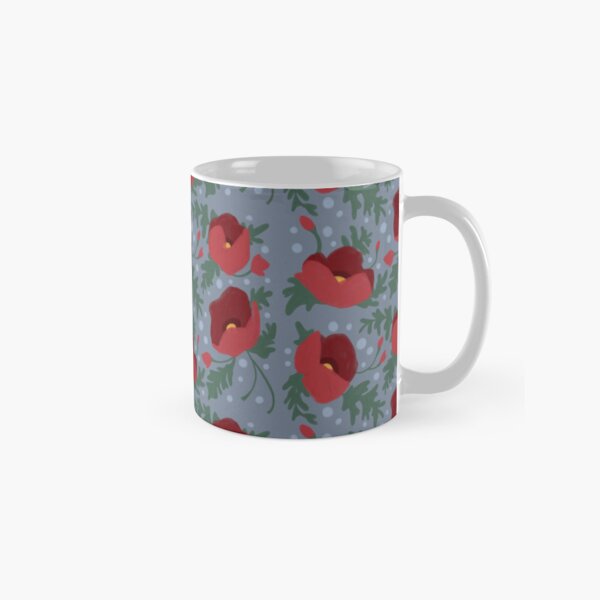 Item preview, poppy mug designed and sold by Kem735.