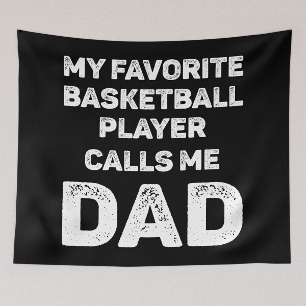 Item preview, My Favorite Basketball Player Calls Me Dad Vintage designed and sold by WhistleCloset.