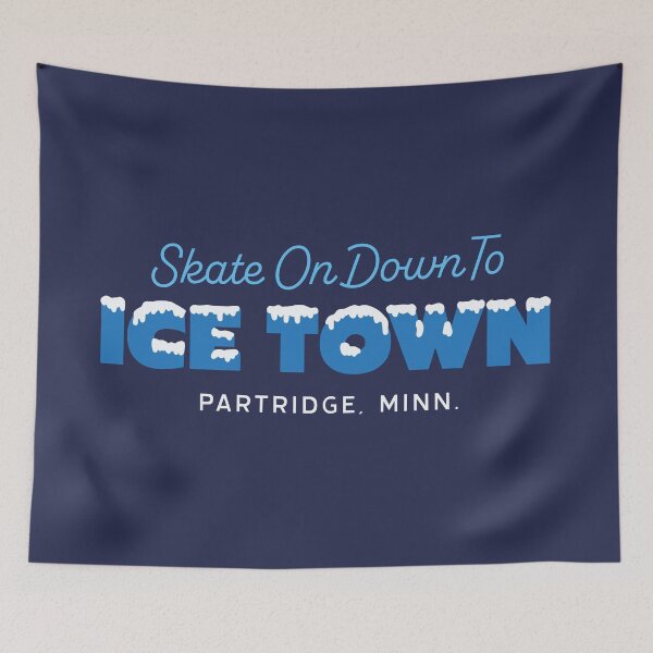 Item preview, Skate On Down To Ice Town - Parks And Rec designed and sold by SombreroCraft.
