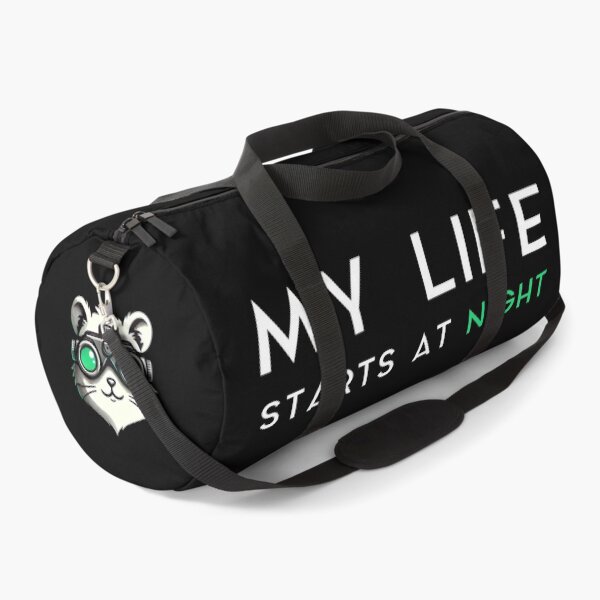 Item preview, My Life Starts At Night Hamster Night Vision Goggles designed and sold by Me-Meme.