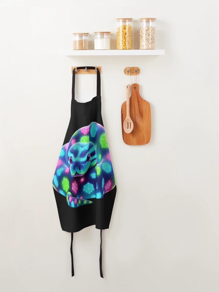 Thumbnail 4 of 6, Apron, Ball python Abstract CC designed and sold by Pleasant471.