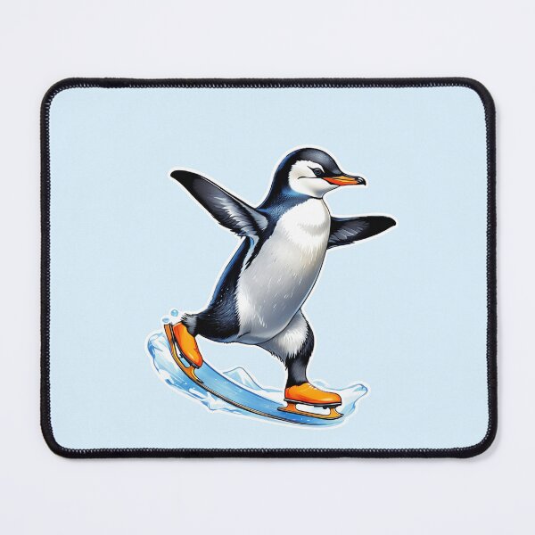 Item preview, Ice Staking Penguin designed and sold by Bunmigraphics .