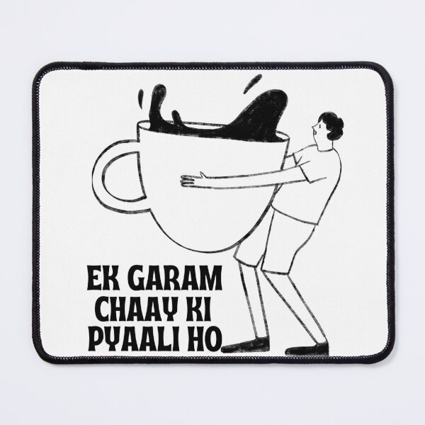 Item preview, Garam Chaai designed and sold by Khandaan A Bollywood Podcast.