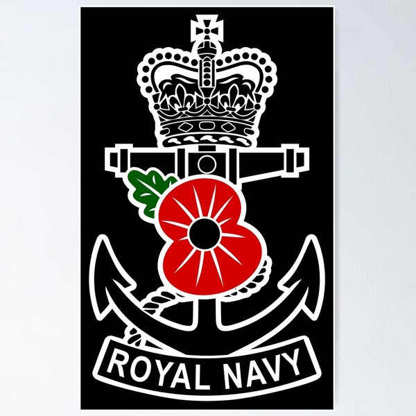 Item preview, Royal Navy Poppy designed and sold by sirglennbo.